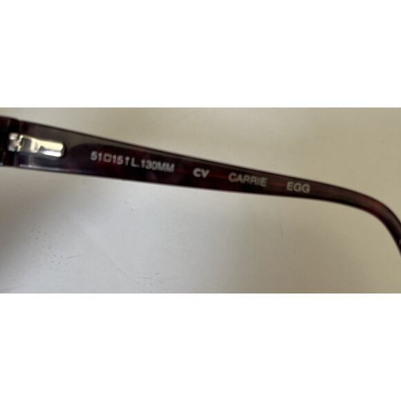 BCBG MAXAZRIA EYEGLASSES FRAME CARRIE Purple 51 15 L.130MM - Picture 3 of 8